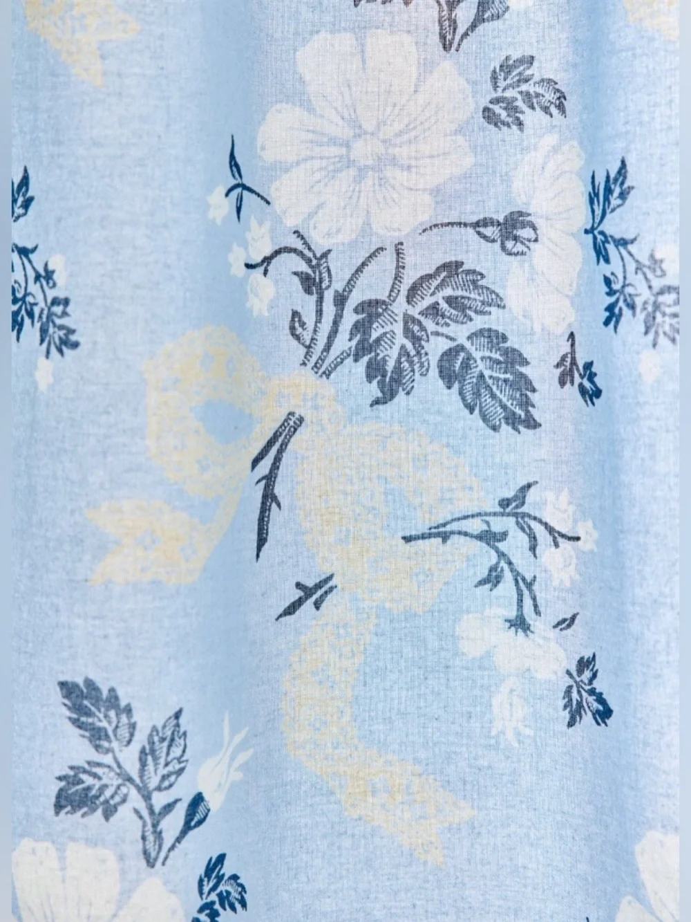 Urban Outfitters Juliette Bows Shower Curtain
